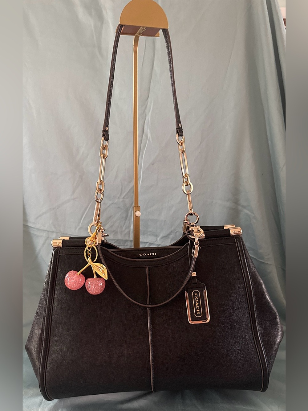 Coach 25245 Madison Caroline Satchel With Coach Dust Bag - Picture 5 of 15